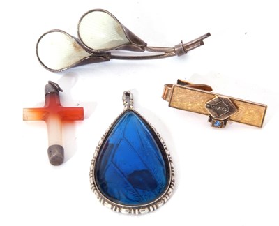 Lot 271 - Mixed Lot: Norway Jostrup sterling and enamel...