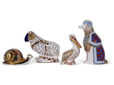 Lot 68 - Group of Royal Crown Derby paperweights...