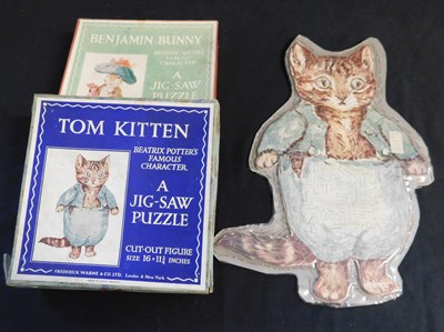 Lot 98 - Box: BEATRIX POTTER jigsaws (4) and PETER...