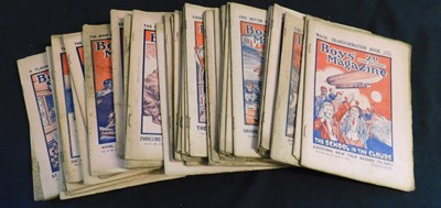 Lot 102 - Box: BOY'S MAGAZINE, 1926-28, 47 assorted...