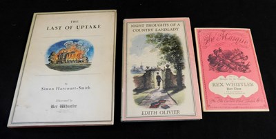 Lot 113 - EDITH OLIVIER: NIGHT THOUGHTS OF A COUNTRY...