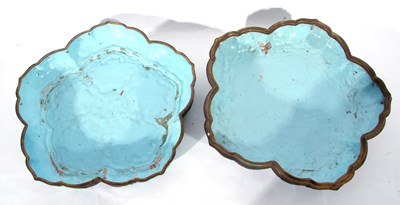 Lot 153 - An impressive Canton enamel box and cover of...