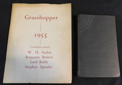 Lot 162 - W H AUDEN: THE ORATORS, AN ENGLISH STUDY,...