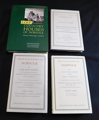 Lot 299 - KARL INGE SANDRED AND OTHERS: THE PLACE-NAMES...