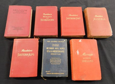 Lot 380 - KARL BAEDEKER: 8 titles: ITALY, 1892, 9th...
