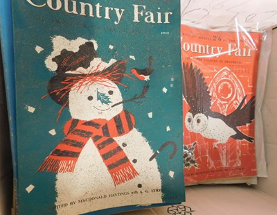 Lot 403 - Box: Country Fair, good quantity assorted issues