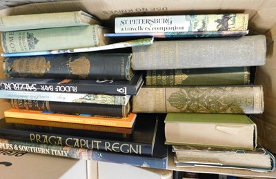 Lot 432 - Box: travel and topography etc