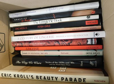 Lot 413 - Box: erotica etc