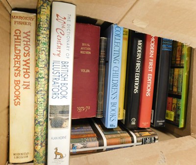 Lot 437 - Box: book illustration, book collecting etc