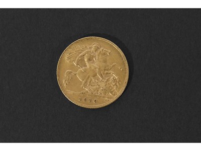 Lot 242 - Edward VII gold half sovereign dated 1910