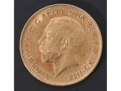Lot 243 - George V gold half sovereign, dated 1911