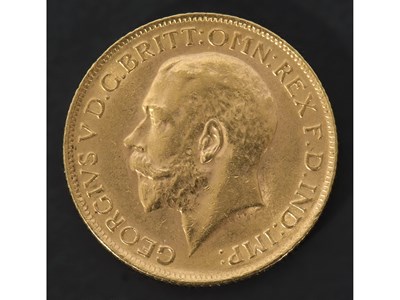 Lot 247 - George V gold sovereign dated 1913