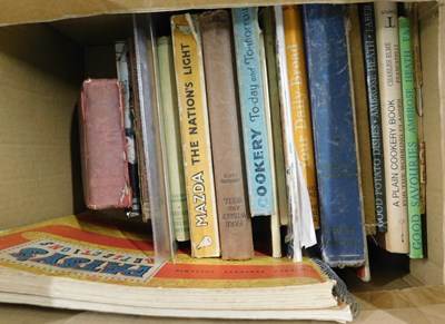 Lot 461 - Box: cookery
