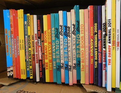 Lot 463 - Box: BEANO and DANDY annuals