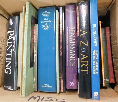 Lot 495 - Three boxes: Art and Antiques etc