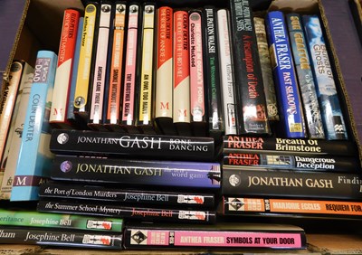 Lot 513 - Box: crime fiction etc