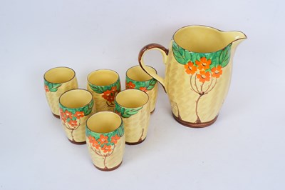 Lot 127 - Myott Lemonade Set