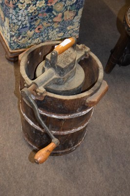 Lot 310 - Arts & Crafts brass and copper spirit kettle...