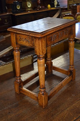 Lot 320 - Late Victorian American walnut twin pedestal...