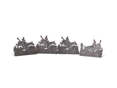 Lot 334 - Of equestrian interest - a fine set of four...