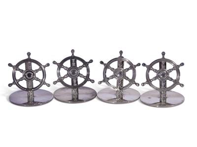 Lot 342 - Of nautical interest - a cased set of four...