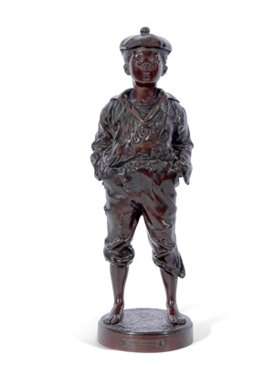 Lot 389 - After Victor Szczeblewski, bronze figure...