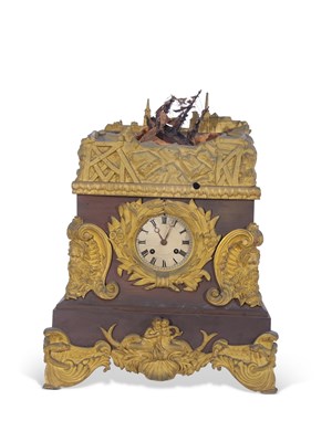 Lot 394 - A monumental mid-19th century French rocking...