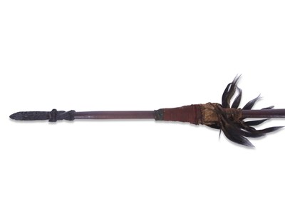 Lot 380 - Late 18th/early 19th century Manuka wood Maori...