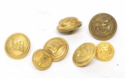 Lot 151 - Quantity of seven Naval badges to include...