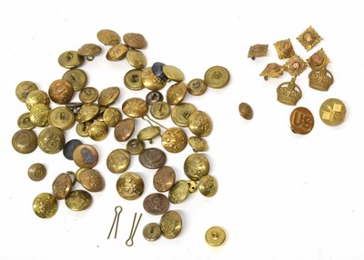 Lot 148 - Quantity of British military buttons to...