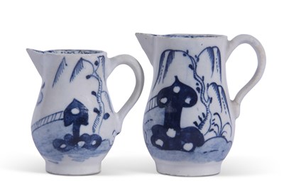 Lot 114 - A Lowestoft porcelain toy or miniature...