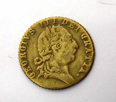 Lot 153 - George III 1790 spade guinea