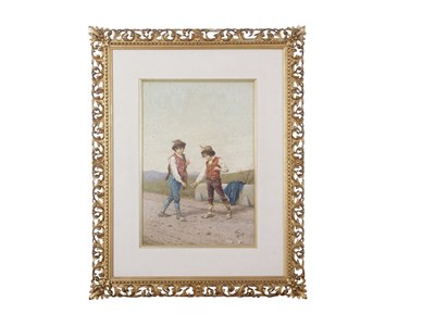 Lot 591 - Filippo Indoni (Italian 1800-1884), Neapolitan...