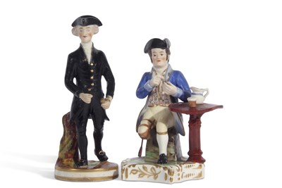 Lot 75 - An early19th century Derby figure of Dr....