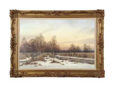 Lot 628 - Colin Burns (British, b. 1944), Winter...