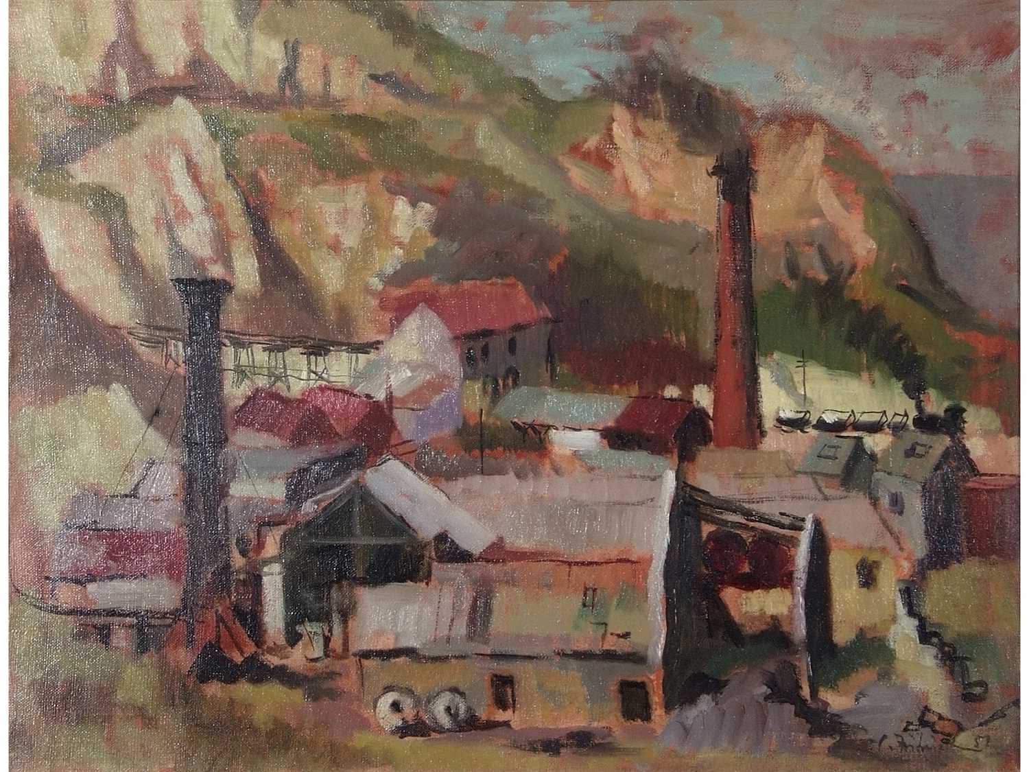 Lot 643 - Clifford Fishwick (British 1923-1997) Holyhead...