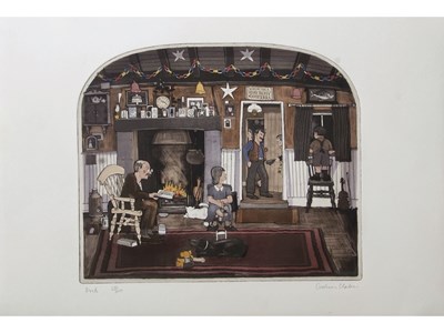 Lot 649 - Graham Clarke (British, b.1941), Christmas Eve...