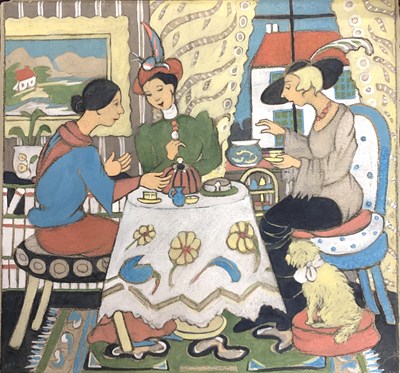Lot 655 - Eva H Robertson (British, 20th Century), Three...