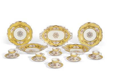 Lot 49 - An early 20th century Coalport coffee and part...