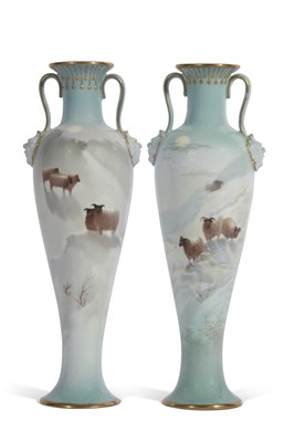 Lot 37 - A pair of late 19th century Doulton Burslem...