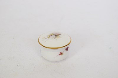 Lot 195 - Worcester Pill Box