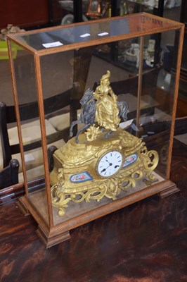 Lot 362 - Hry Marc a Paris, late 19th century mantel...
