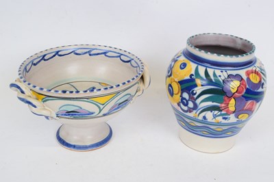 Lot 93 - Poole Pottery Vases