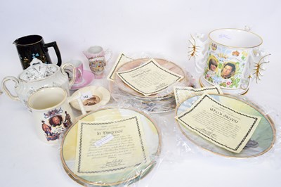 Lot 162 - Quantity of commemoratives including plates...