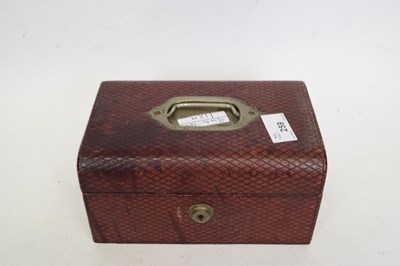 Lot 259 - Jewellery box