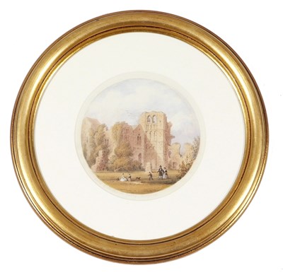 Lot 743 - British School, 19th Century, Ruins of Castle...