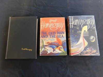 Lot 46 - ERNEST HEMINGWAY: 3 titles: ACROSS THE RIVER...