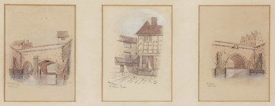 Lot 827 - Edward Pococke (British, 1846-1905), three...