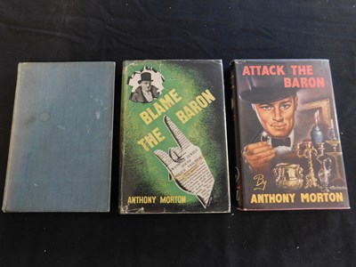 Lot 57 - ANTHONY MORTON: 3 titles: BLAME THE BARON,...