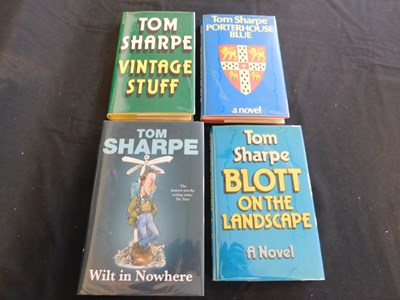 Lot 76 - TOM SHARPE: 8 titles: PORTERHOUSE BLUE, London,...